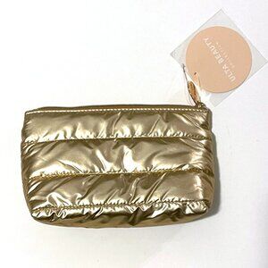 NWT Ulta Gold Metallic Makeup Bag
